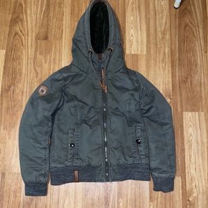 Naketano brave new world green winter coat !